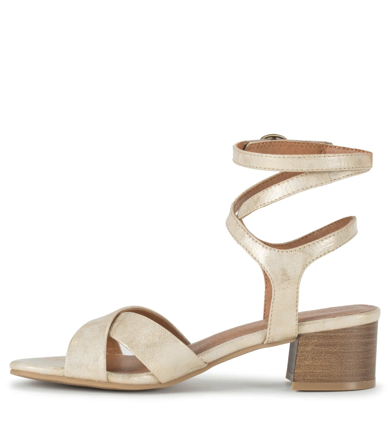 Fashion Valerie Block Heel Sandal Classic Comfort Sandals
