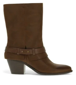 Hot Yamura Midi Boot Knee High Boots