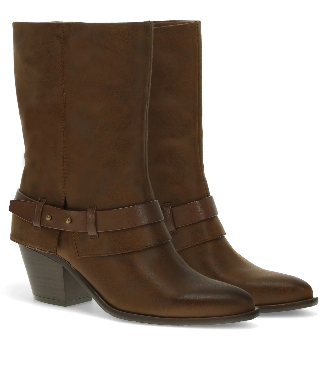 Hot Yamura Midi Boot Knee High Boots