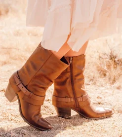 Hot Yamura Midi Boot Knee High Boots