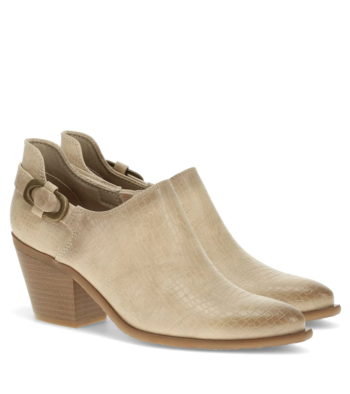 Hot Yanah Block Heel Ankle Bootie Booties