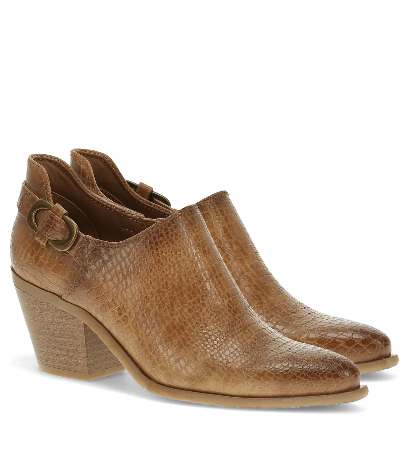 Outlet Yanah Block Heel Ankle Bootie Booties
