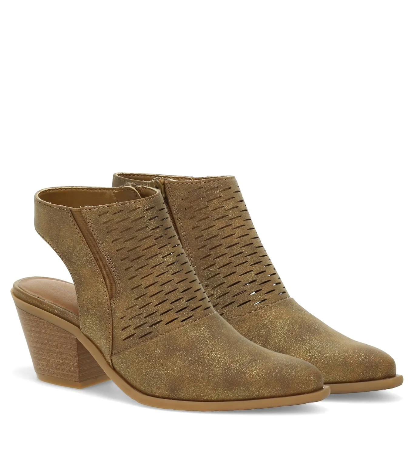 Fashion Yangley Block Heel Bootie Booties