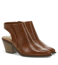 Outlet Yangley Block Heel Bootie Booties