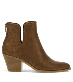 Fashion Yara Block Heel Bootie Booties