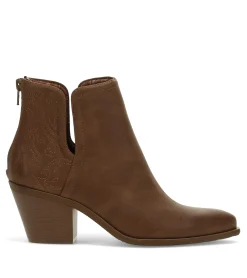 Clearance Yara Block Heel Bootie Booties