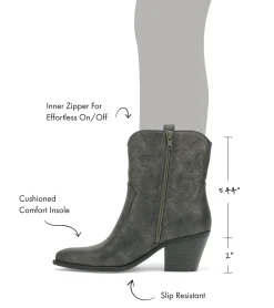 Sale Yenni Western Boot Booties
